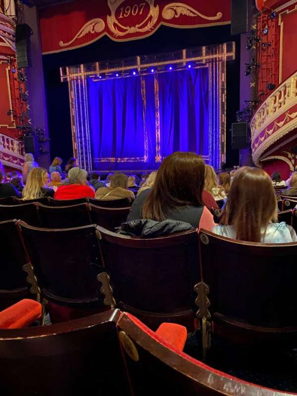 Sunderland Empire, section: Stalls, row: N, seat: 10