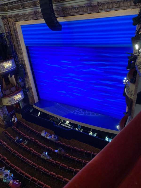 Novello Theatre, section: Grand Circle, row: AA, seat: 9