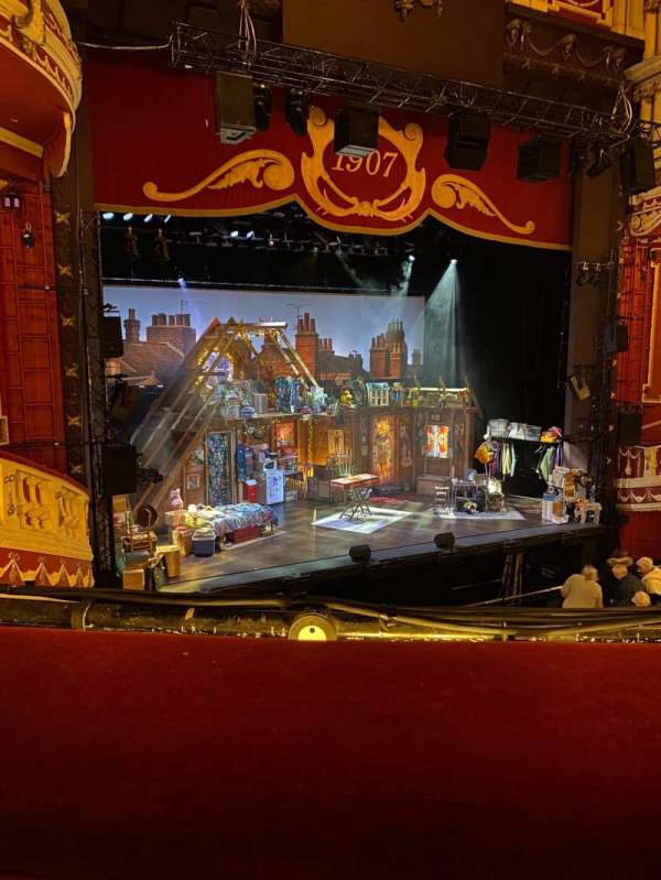 Sunderland Empire, section: Dress Circle, row: A, seat: 38