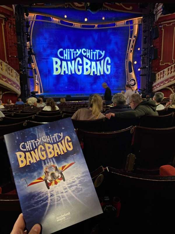 Sunderland Empire, section: Stalls, row: P, seat: 26