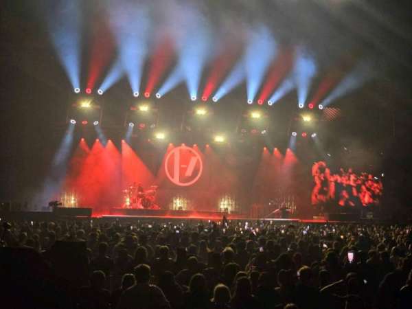 Oakland Arena, section: 110, row: A5, seat: 9