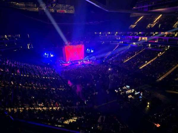 Golden 1 Center, section: 210, row: B, seat: 5