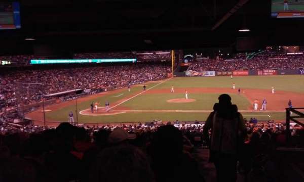 Oracle Park, section: 109, row: 39, seat: 18