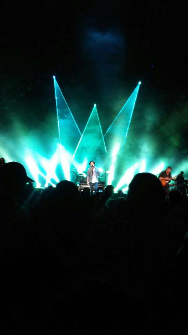 Jones Beach Theater, section: B, row: M, seat: 16