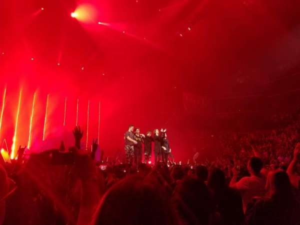 Barclays Center, section: Floor 3, row: 9, seat: 3