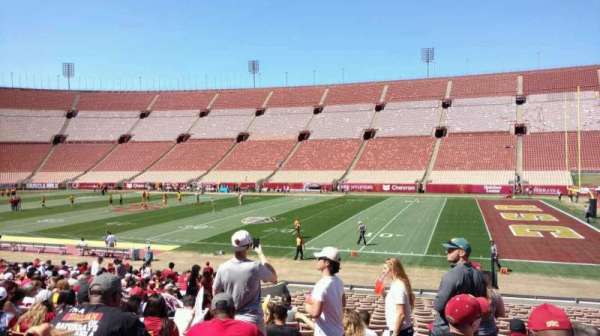 Los Angeles Memorial Coliseum, section: 4H, row: 23, seat: 113