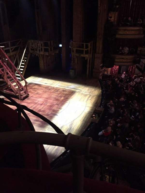 Richard Rodgers Theatre, section: Box F, row: 1, seat: 1