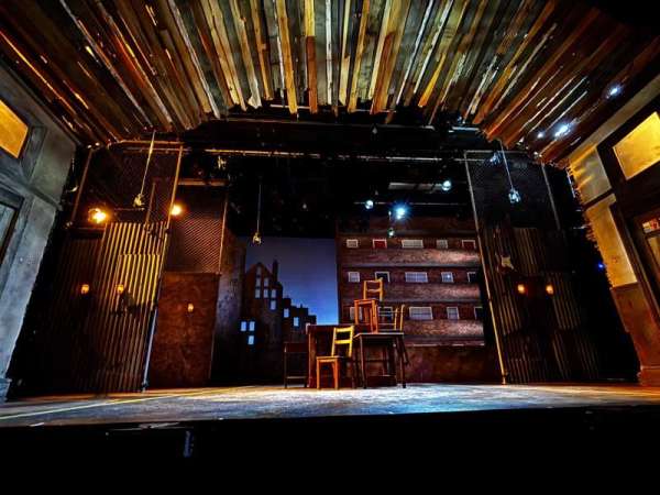 Marylebone Theatre, section: Stalls, row: A, seat: 9