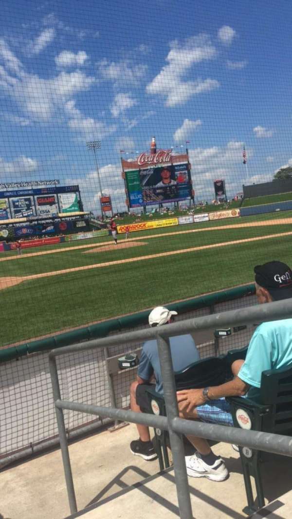 Coca-Cola Park, section: 109, row: D, seat: 9