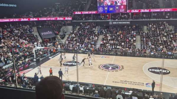 Adidas Arena, section: Balcon G, row: 81, seat: 16