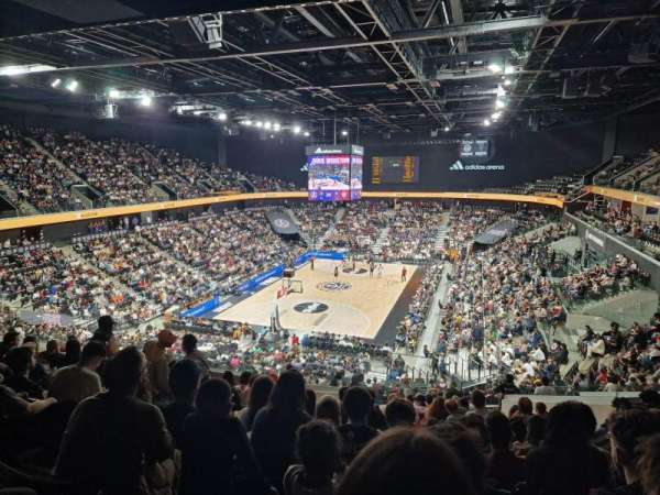 Adidas Arena, section: Balcon N, row: 75, seat: 1