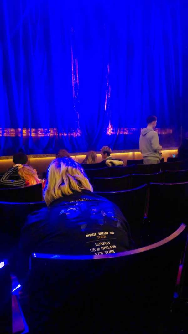 Vaudeville Theatre, section: Stalls, row: E, seat: 2
