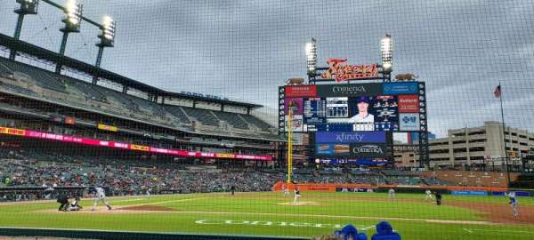 Comerica Park, section: 122, row: 9, seat: 7