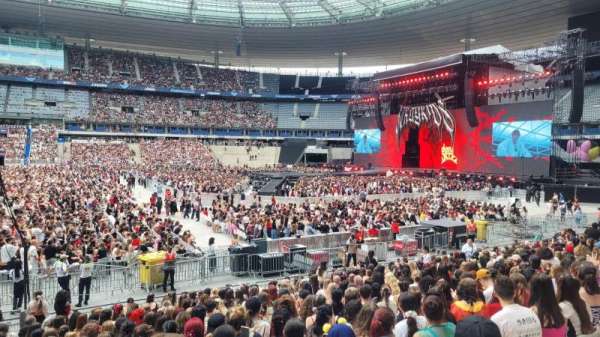 Stade de France, section: G7, row: 18, seat: 01