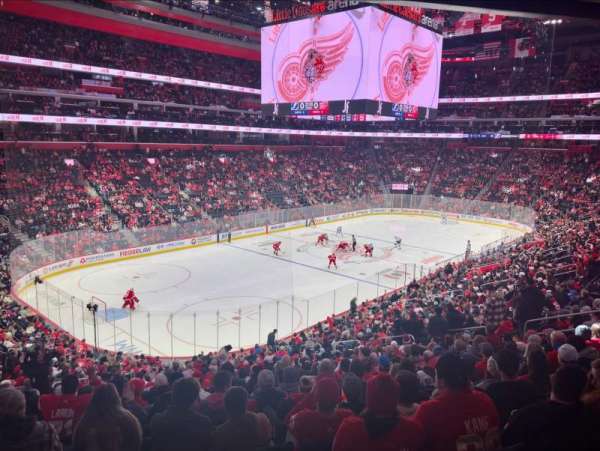 Little Caesars Arena, section: 126, row: 27, seat: 18