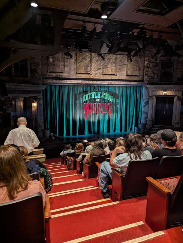 Westside Theatre Upstairs, section: Orchestra L, row: M, seat: 1