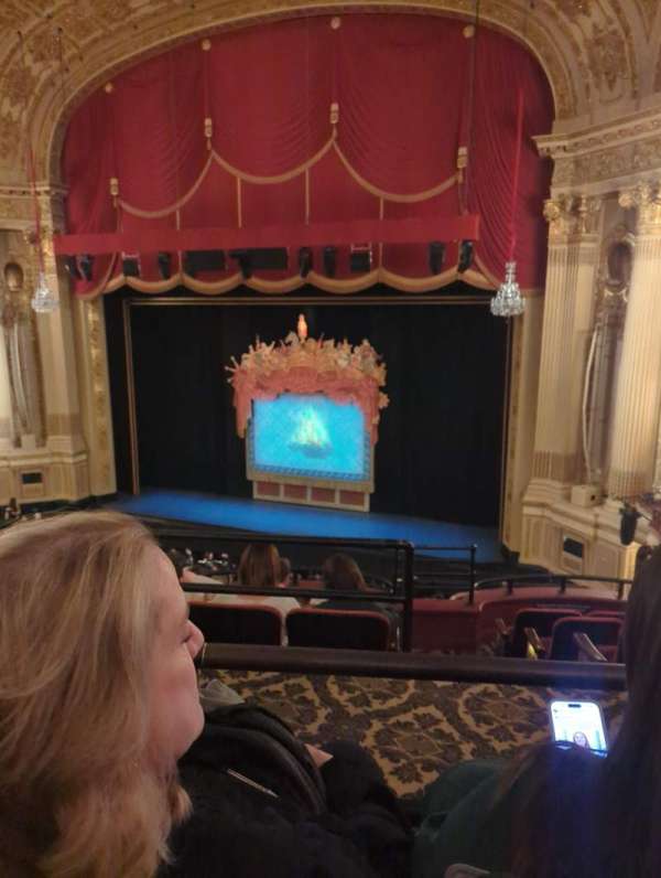 Citizens Bank Opera House, section: Mezzanine R, row: B, seat: 4