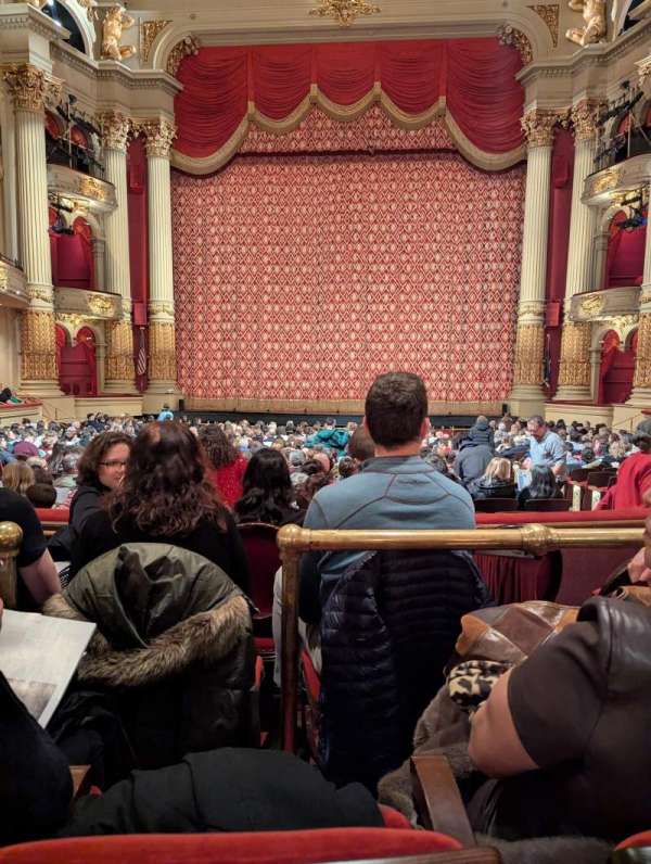 Academy of Music, section: Parquet Circle E, row: U, seat: 105