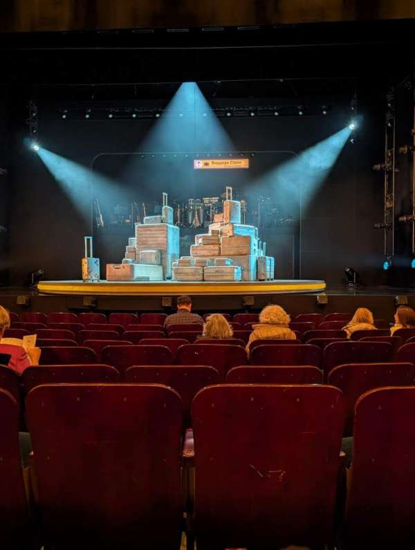 Longacre Theatre, section: Orchestra C, row: J, seat: 107