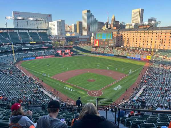 Oriole Park at Camden Yards, section: 340, row: 18, seat: 1