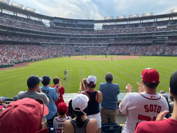 Nationals Park, section: 140, row: G, seat: 1