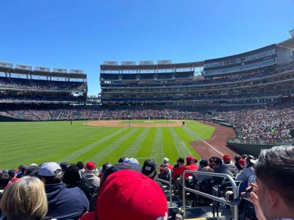 Nationals Park, section: 105, row: L, seat: 2