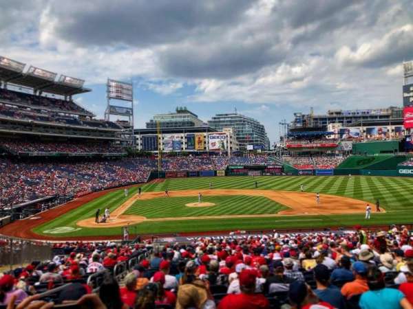 Nationals Park, section: 128, row: RR, seat: 13