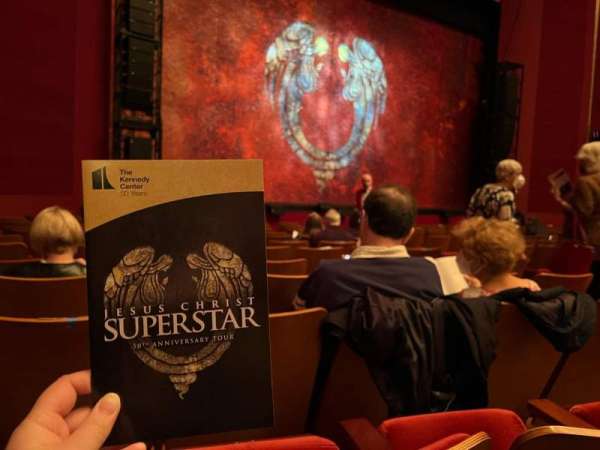 The Kennedy Center Opera House, section: Orchestra L, row: Q, seat: 9