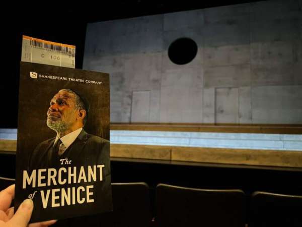 Klein Theatre at the Shakespeare Theatre Company, section: Orchestra, row: C, seat: 106