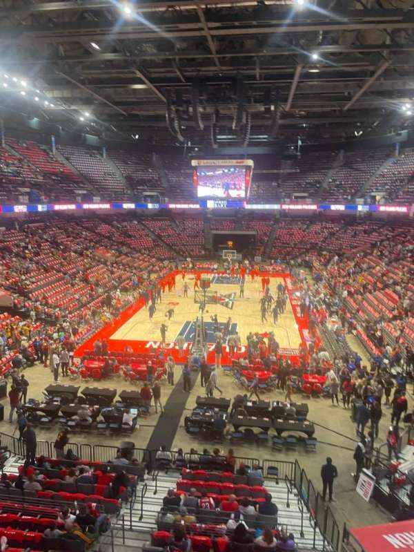Legacy Arena, section: 205, row: A, seat: 10