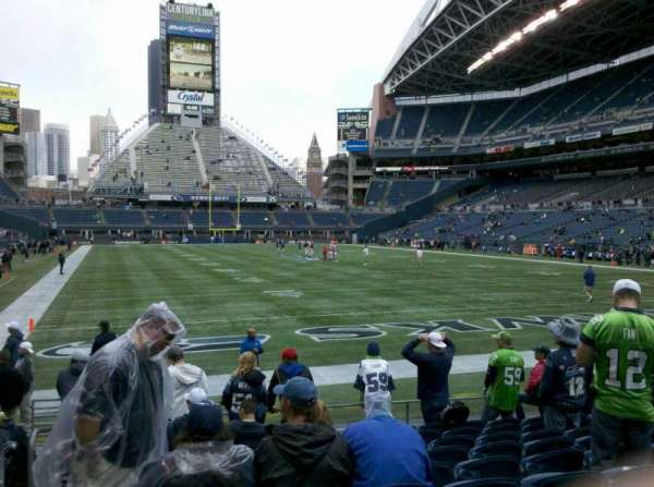Lumen Field, section: 124, row: J, seat: 14