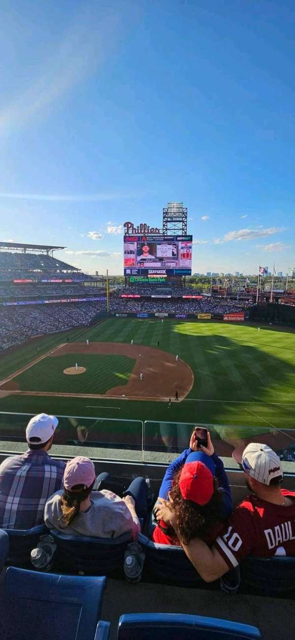 Citizens Bank Park, section: 314, row: 3, seat: 15-20
