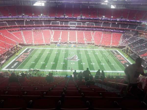 Mercedes-Benz Stadium, section: 312, row: 22, seat: 3