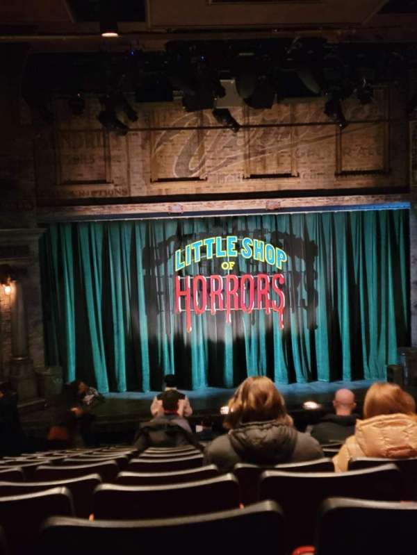 Westside Theatre Upstairs, section: Orchestra C, row: P, seat: 109