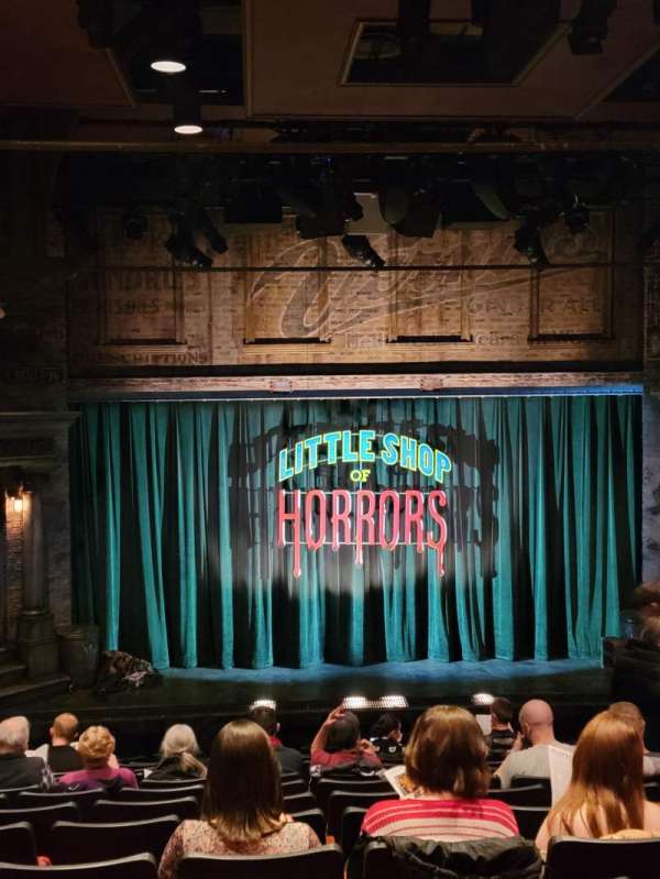 Westside Theatre Upstairs, section: Orchestra C, row: P, seat: 109