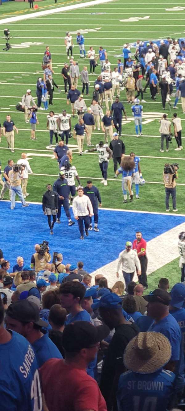 Ford Field, section: 141, row: 38, seat: 13