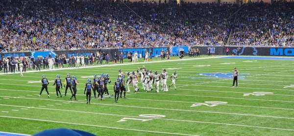 Ford Field, section: 141, row: 13, seat: 3