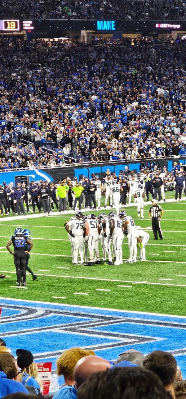 Ford Field, section: 141, row: 13, seat: 3