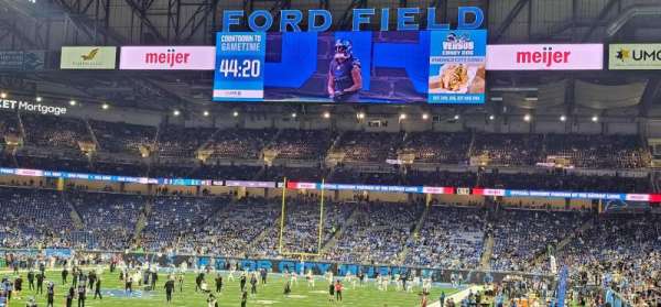 Ford Field, section: 141, row: 13, seat: 3