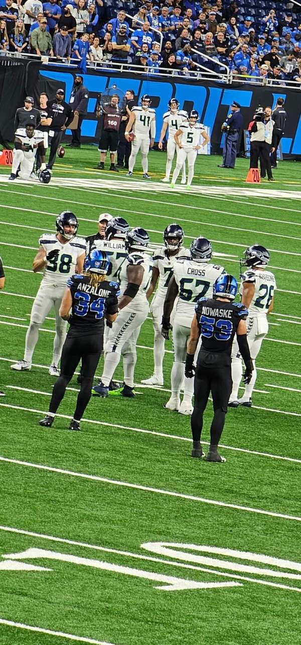 Ford Field, section: 141, row: 13, seat: 3