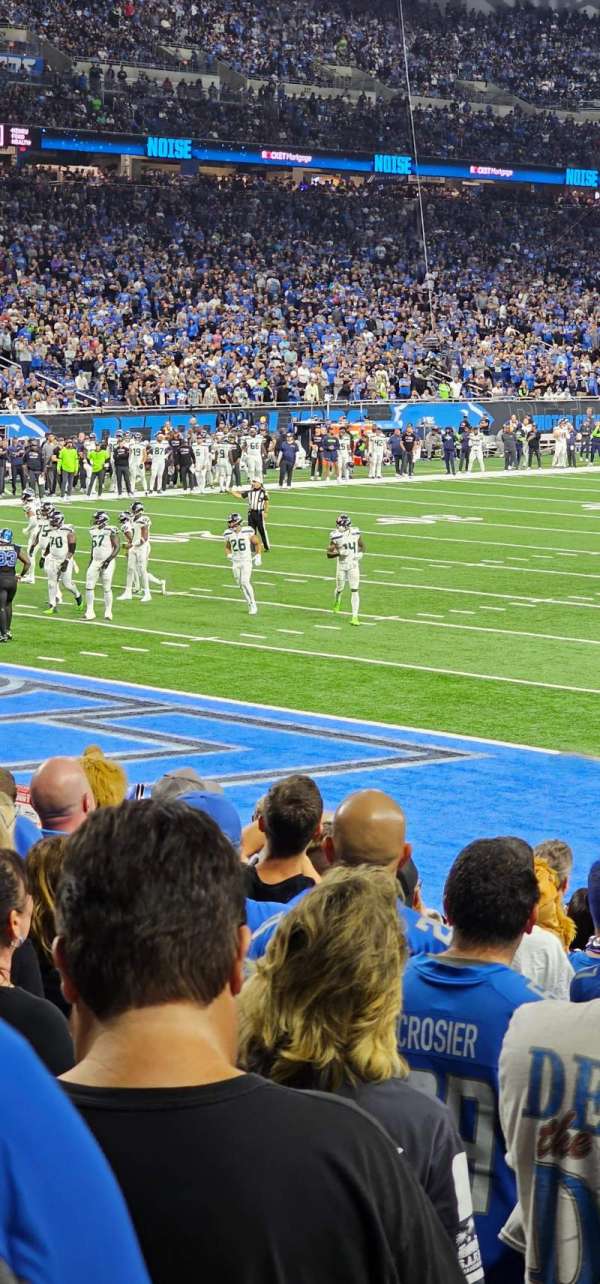 Ford Field, section: 141, row: 13, seat: 3