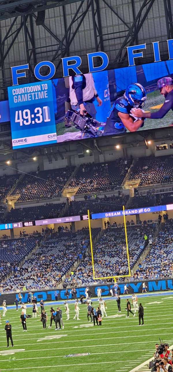 Ford Field, section: 141, row: 13, seat: 3