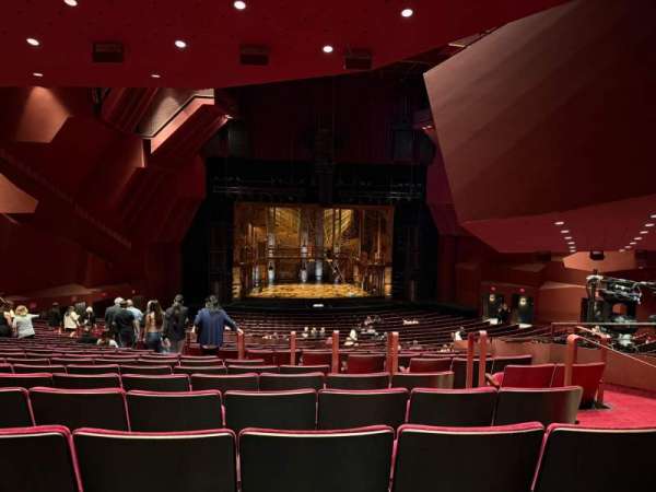 Segerstrom Hall, section: Orchestra Terrace, row: U, seat: 107