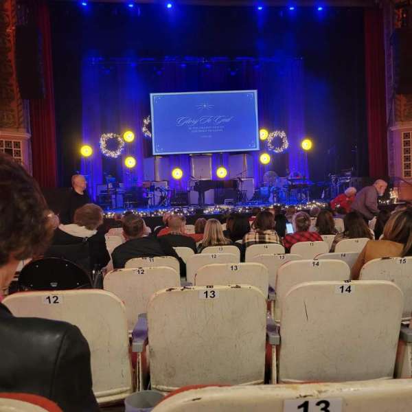 Orpheum Theatre, Wichita, section: Orchestra, row: K, seat: 12
