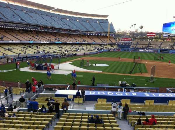 Dodger Stadium, section: 132LG, row: A, seat: 1