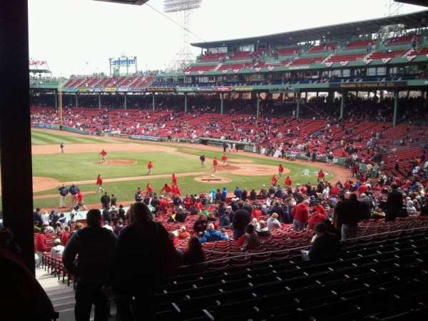 Fenway Park, section: Grandstand 27, row: 10, seat: 3