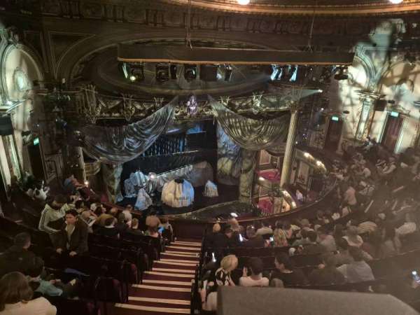 His Majesty's Theatre, London, section: Balcony, row: A, seat: 28