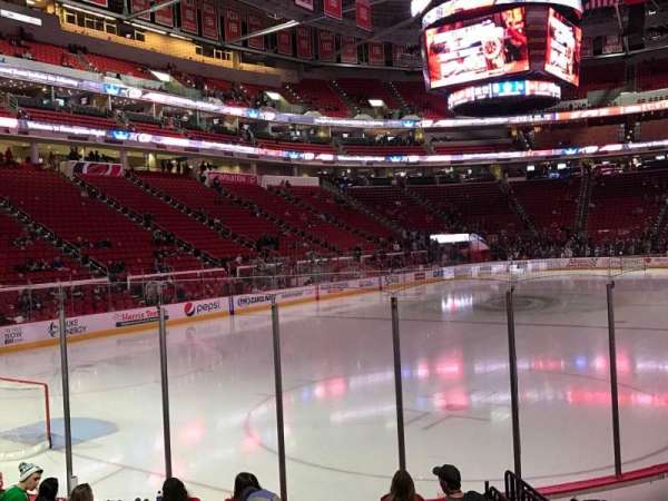 Lenovo Center, section: 109, row: J, seat: 6