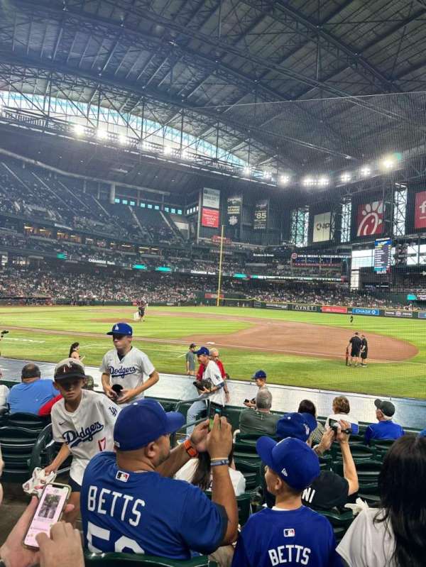 Chase Field, section: C, row: 10, seat: 12