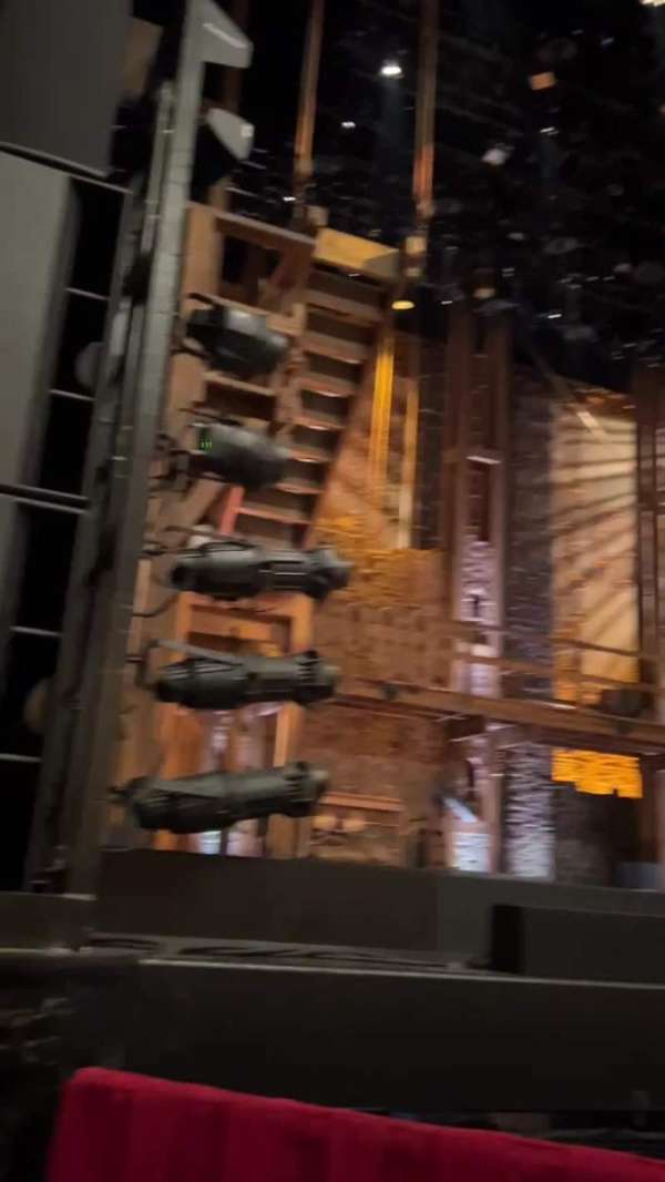 James M. Nederlander Theatre, section: Orchestra L, row: B, seat: 7